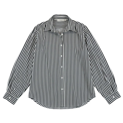 Faithfull The Brand Striped Multicolor Rylen Button Down Shirt Size XL
