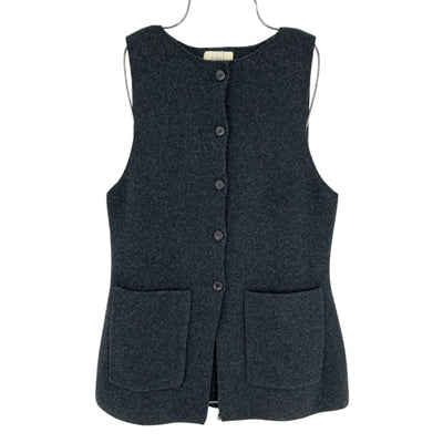 Dissh Knit Blue Ava Longline Vest Size M