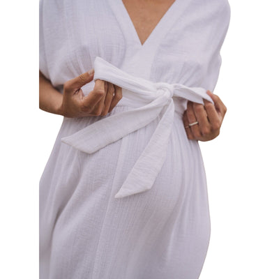 Hatch Flowy White Rosa Dress Size 2