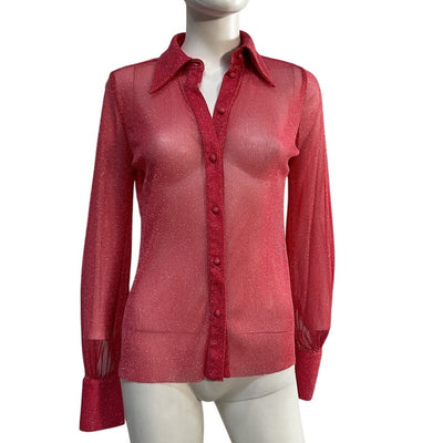 Alice Mccall Sheer Lipstick Elodie Top Size Aus 6 / US 2