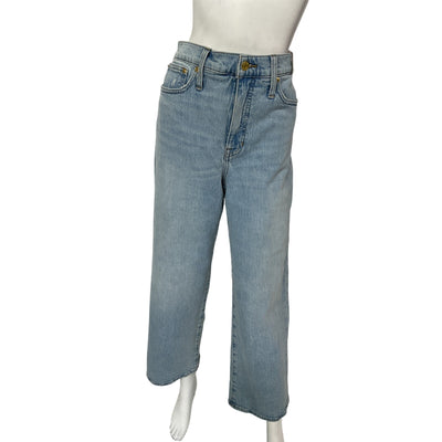 J.Crew Slim Elia Wash Wide Leg Denim Jeans Size 30 NWT