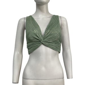 Sabina Musayev Shimmery Mint Savannah Top Size S NWT