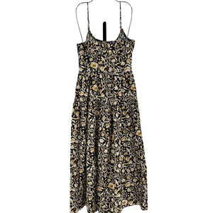 Dôen 'Benoit' Black Cotton Dress Size S