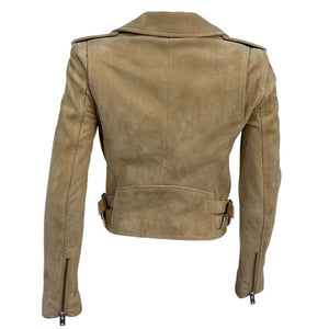Iro Suede Beige Ashley Jacket Size 34