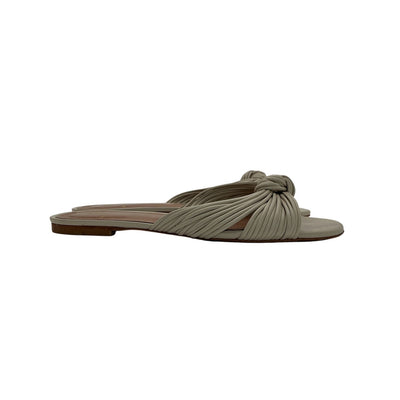 House Of Harlow 1960 Knotted Beige Billie Sandals Size 7.5