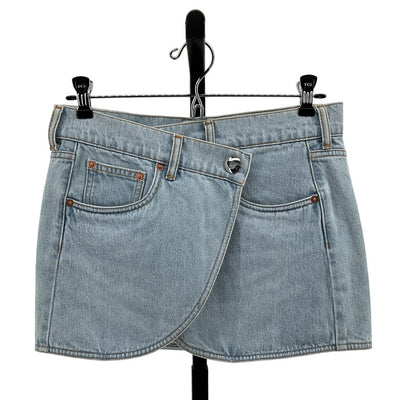Coperni Classic Blue Denim Mini Skirt Size FR 36 / US 4