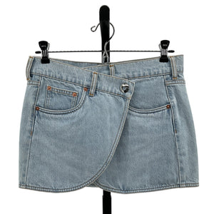 Coperni Classic Blue Denim Mini Skirt Size FR 36 / US 4