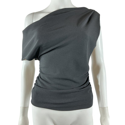 Nicholas Asymmetric Black Arlina Top Size 0