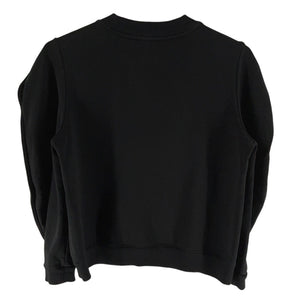 Tibi Scalloped Black Scallop Sweatshirt Size XS