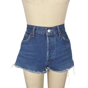 Agolde High-Rise Blue Parker Shorts Size 29