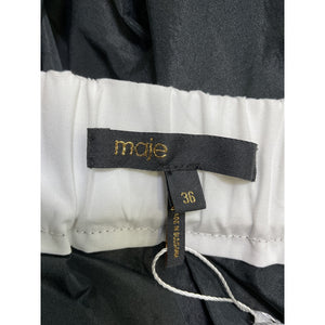 Maje 'Juraly' Black Polyester Skirt Size 36
