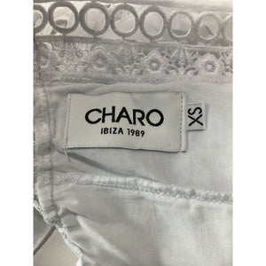 Charo Ruiz Ruffled White Nico Size XS Top