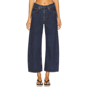 Agolde Relaxed Blue Low Curve Denim Jeans Size 27