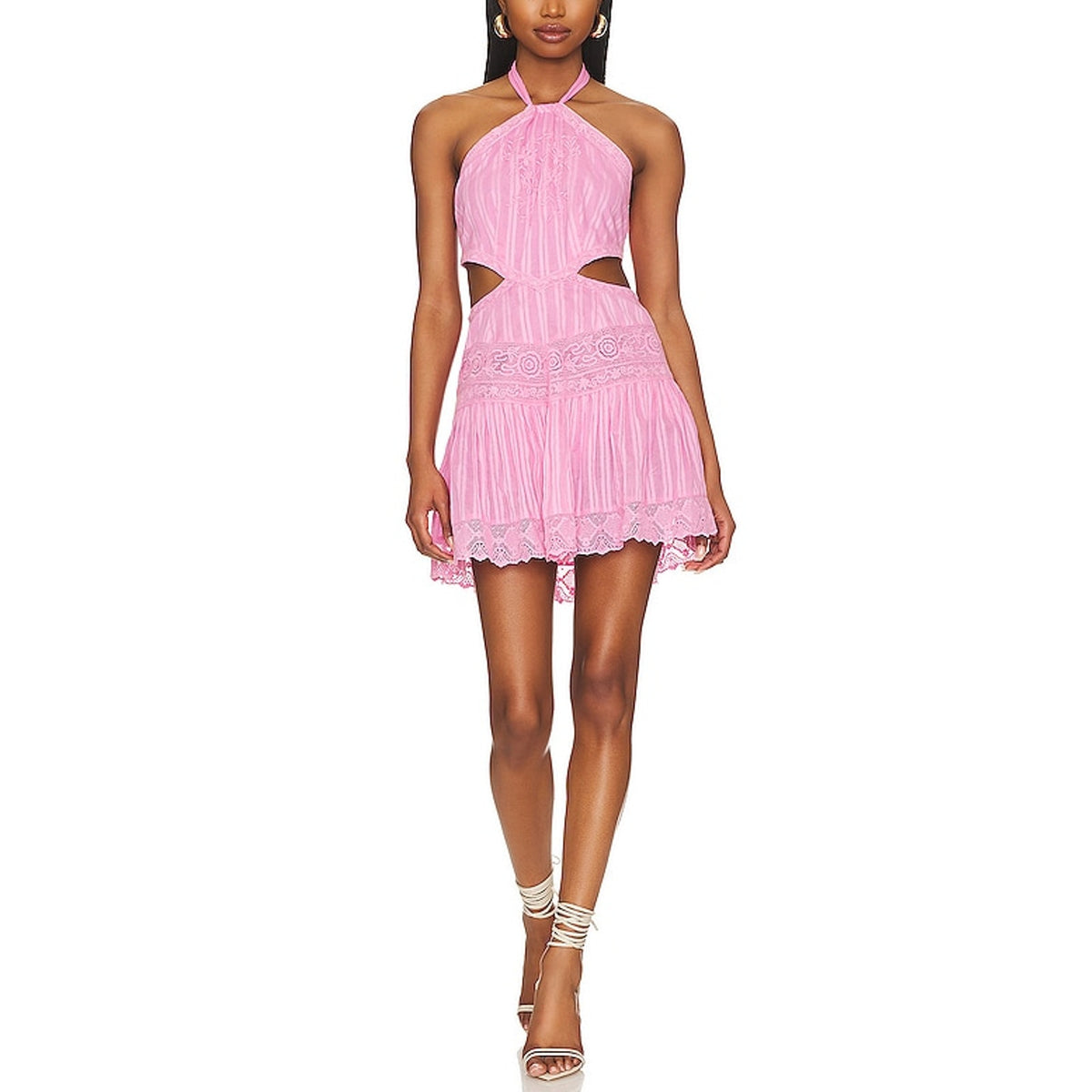 Loveshackfancy Embroidered Desert Rose Bohima Dress Size 4