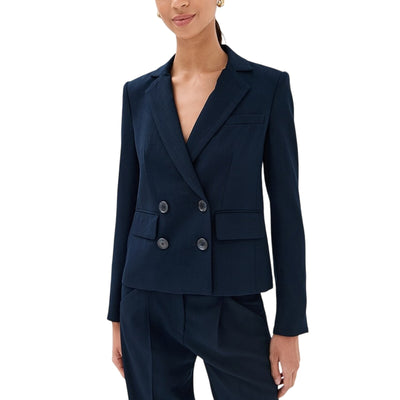 Veronica Beard Tailored Blue Kona Dickey Blazer Size 4 - NWT
