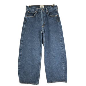 Agolde Relaxed Blue Low Curve Denim Jeans Size 27