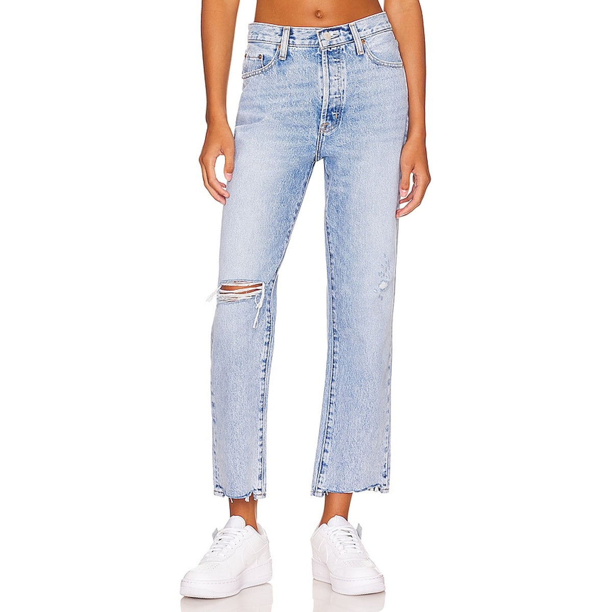 Pistola Distressed Blue Charlie Denim Jeans Size 26