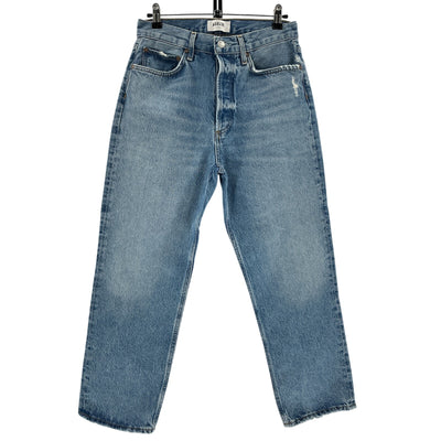 Agolde Vintage Blue 90s Crop Denim Jeans Size 26