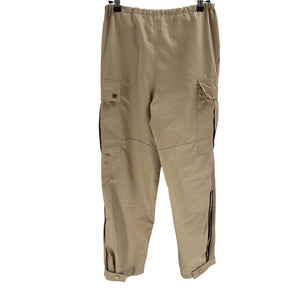 Sandro Utility Beige Cargo Trousers Size 34 FR