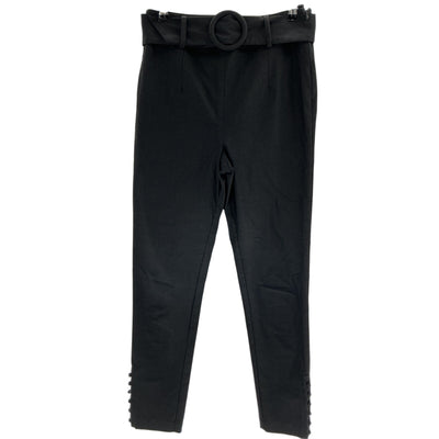 L'Academie Belted Black Ludovica Pants Size M