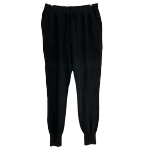 Naadam Cozy Black Essential Sweatpants Size L