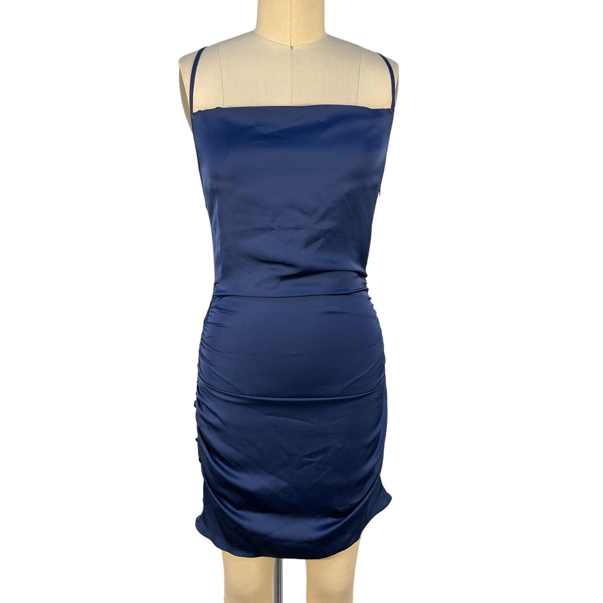 Ramy Brook Sleek Blue Kiki Mini Dress Size 2