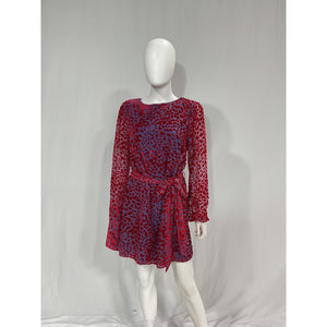 House Of Harlow 1960 'Shawna' Blue Velvet Dress Size L
