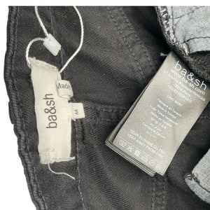 Ba&sh Denim Black Jude Skirt Size M