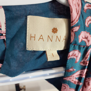 Hannah Artwear Floral Peonia Mia Minidress Size S (1)