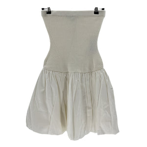 Reformation 'Margot' Beige Cotton Mini Dress Size S