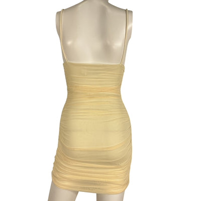 Significant Other Strappy Beige Saria Mini Dress Size 2