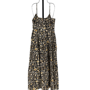 Dôen 'Benoit' Black Cotton Dress Size S