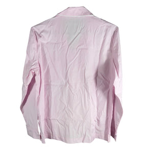 Sporty & Rich Classic Pink Vendome Pajama Shirt Size X-Small