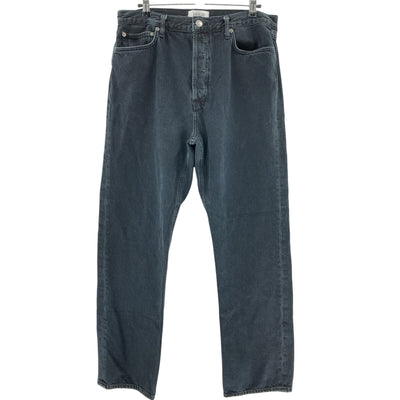 Agolde Classic Black Pinch Waist Denim Jeans Size 31