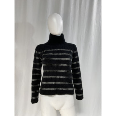 Vince Cashmere Striped Turtleneck -  Size S