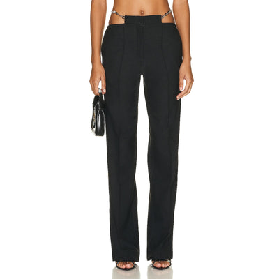 Aya Muse Tailored Black Rivu Trousers Size XS