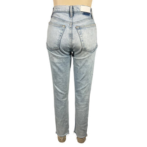 Re/Done Vintage Blue 90s High Rise Ankle Crop Denim Jeans Size 26