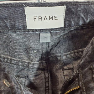 Frame Classic Inkwell Le High N Tight Straight Size 26 Denim Jeans