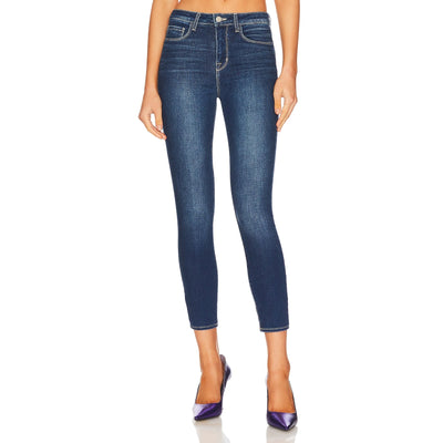 L'Agence Classic Blue Margot High Rise Skinny Denim Jeans Size 26