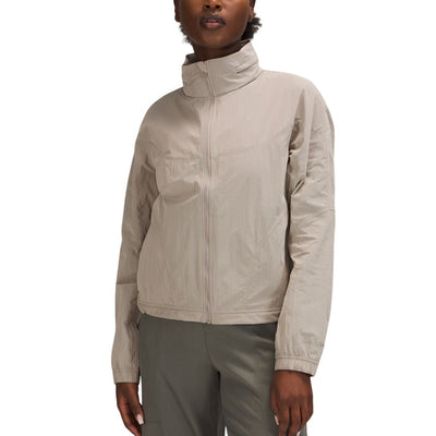 Lululemon Lightweight Riverstone Hooded Zip Jacket Size 6
