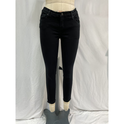 Hatch The Slim Maternity Black Cotton Denim Jean Size 29