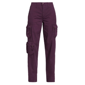 Pistola Cotton Blend Washed Aubergine Bobbie Pants Size 32