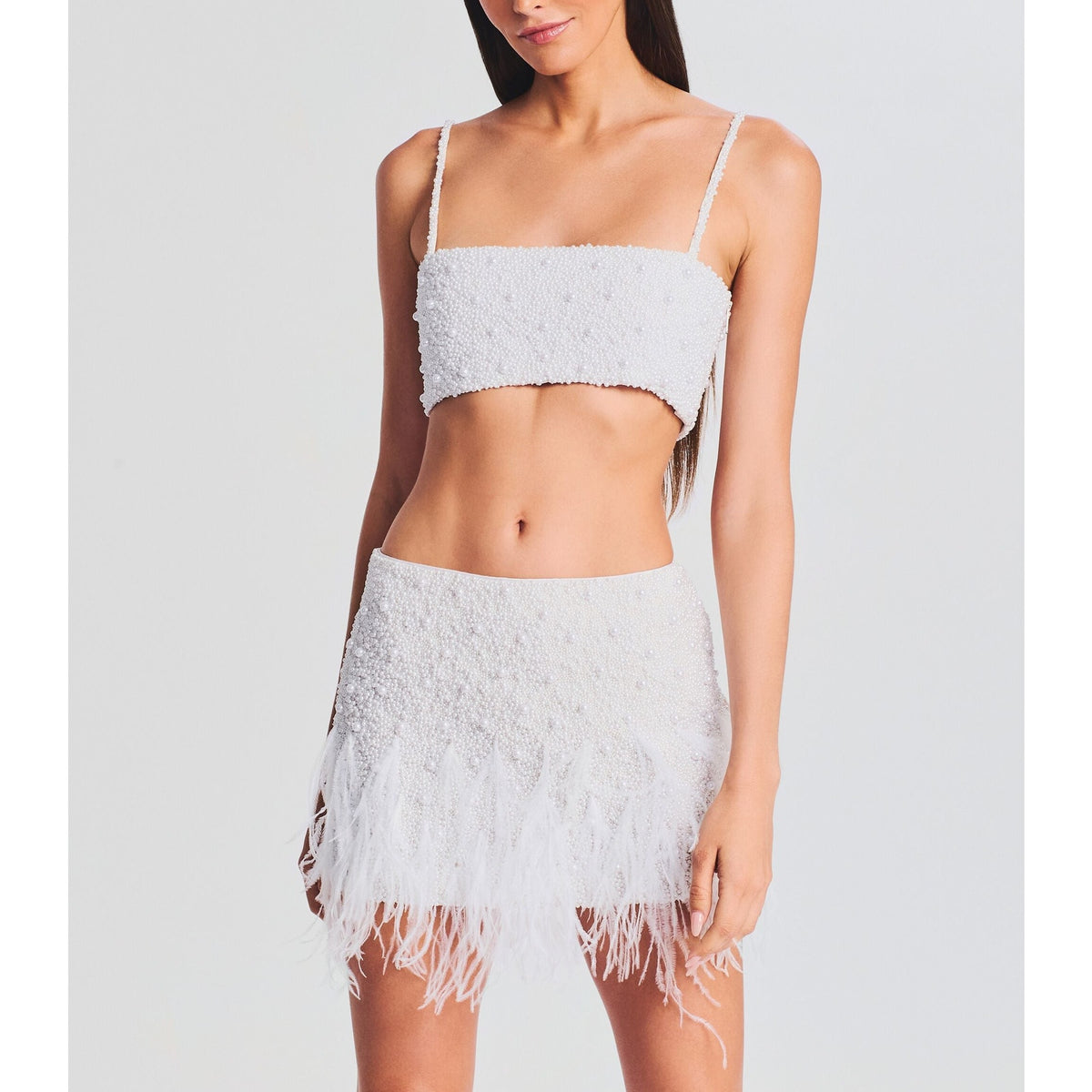Retrofête 'Nikos' White Polyester Top Size XS