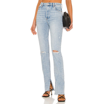 Pistola Distressed Villa Colleen Slim Flare Denim Jeans Size 26