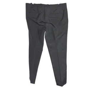 Dolce & Gabbana Tailored Black Taffeta Trousers Size 36 R US / 56 EU