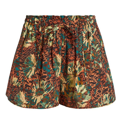 Ulla Johnson Floral Multicolor Edlyn Shorts Size 00