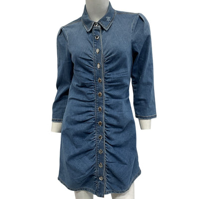 Retrofête Ruched Bailey Gigi Dress Size L
