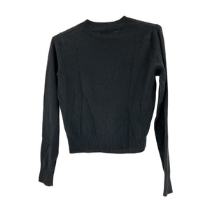 Reformation Luxe Black Dana Size XS Sweater
