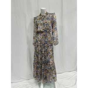 Misa Los Angeles 'Ahreana' Blue Polyester Dress Size XS