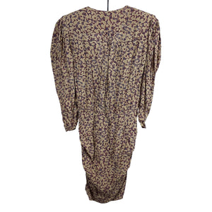 Ba&sh Floral Greige Crystal Size S Dress NWT